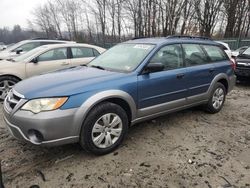 Salvage cars for sale at Candia, NH auction: 2009 Subaru Outback