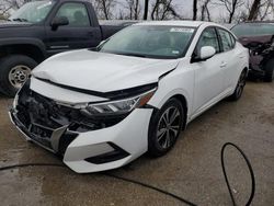 Nissan salvage cars for sale: 2020 Nissan Sentra SV