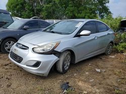 Flood-damaged cars for sale at auction: 2013 Hyundai Accent GLS