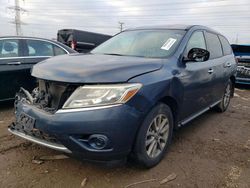 Vehiculos salvage en venta de Copart Elgin, IL: 2014 Nissan Pathfinder S