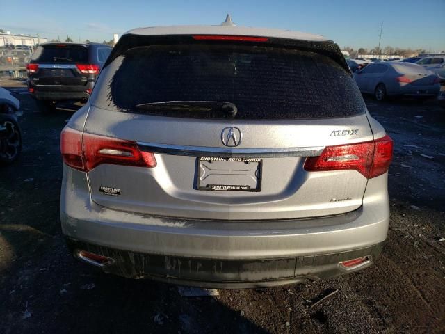 2016 Acura MDX Technology