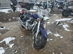 Salvage motorcycles for sale at Greenwood, NE auction: 2002 Honda VTX1800 R