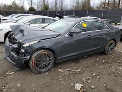 Salvage cars for sale at Waldorf, MD auction: 2014 Cadillac ATS Luxury