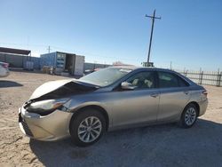 Salvage cars for sale from Copart Andrews, TX: 2016 Toyota Camry LE