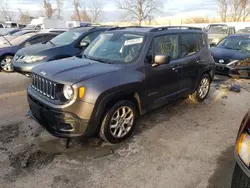 Salvage cars for sale from Copart Bridgeton, MO: 2018 Jeep Renegade Latitude