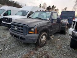 Salvage trucks for sale at Mebane, NC auction: 2006 Ford F350 Super Duty