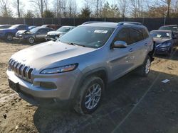 Salvage cars for sale from Copart Waldorf, MD: 2014 Jeep Cherokee Latitude