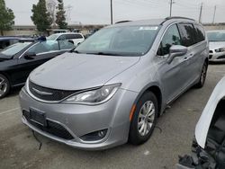 Salvage cars for sale from Copart Rancho Cucamonga, CA: 2017 Chrysler Pacifica Touring L