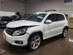 Salvage cars for sale at Elgin, IL auction: 2015 Volkswagen Tiguan S