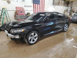 Salvage cars for sale at Casper, WY auction: 2018 Honda Accord EXL