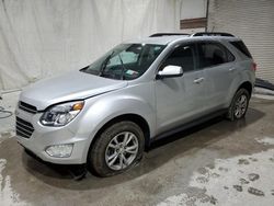 Salvage cars for sale from Copart Leroy, NY: 2017 Chevrolet Equinox LT