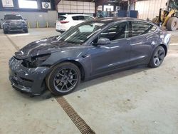 Salvage cars for sale at East Granby, CT auction: 2022 Tesla Model 3
