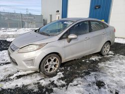 Vehiculos salvage en venta de Copart Elmsdale, NS: 2011 Ford Fiesta SEL