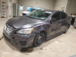 Salvage cars for sale at West Mifflin, PA auction: 2013 Nissan Sentra S