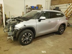 Toyota Highlander salvage cars for sale: 2020 Toyota Highlander XLE