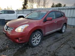 Salvage cars for sale from Copart Bowmanville, ON: 2012 Nissan Rogue S