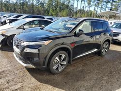 Salvage cars for sale at Harleyville, SC auction: 2021 Nissan Rogue Platinum