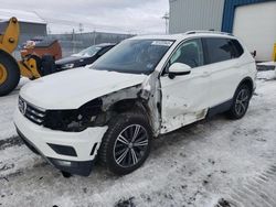 Salvage cars for sale from Copart Elmsdale, NS: 2018 Volkswagen Tiguan SEL Premium