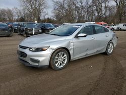 Salvage cars for sale at Des Moines, IA auction: 2018 Chevrolet Malibu LT