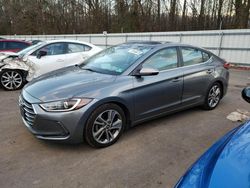 Hyundai Elantra SE Vehiculos salvage en venta: 2017 Hyundai Elantra SE