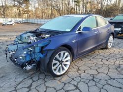 Vehiculos salvage en venta de Copart Austell, GA: 2020 Tesla Model 3