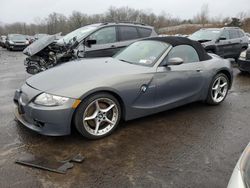 Salvage cars for sale at New Britain, CT auction: 2008 BMW Z4 3.0SI