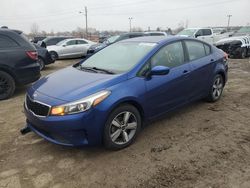 2018 KIA Forte LX en venta en Indianapolis, IN