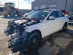 Salvage cars for sale at Rogersville, MO auction: 2021 Mercedes-Benz C 300 4matic