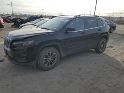 Salvage cars for sale from Copart Indianapolis, IN: 2021 Jeep Cherokee Latitude Plus