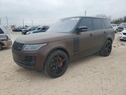 Land Rover salvage cars for sale: 2018 Land Rover Range Rover HSE