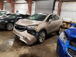 Salvage cars for sale from Copart Lansing, MI: 2018 Buick Encore Preferred