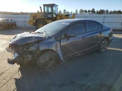 Honda salvage cars for sale: 2015 Honda Civic EX