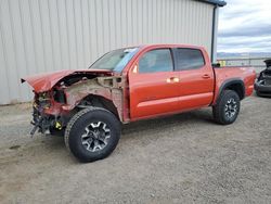 Salvage cars for sale from Copart Helena, MT: 2018 Toyota Tacoma Double Cab