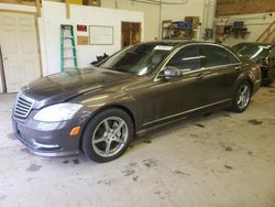 Vehiculos salvage en venta de Copart Ham Lake, MN: 2013 Mercedes-Benz S 550 4matic