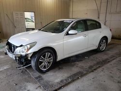 Salvage cars for sale from Copart Madisonville, TN: 2012 Infiniti G37