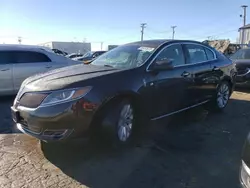 Salvage cars for sale at Chicago Heights, IL auction: 2014 Lincoln MKS