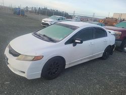 Salvage cars for sale from Copart Cow Bay, NS: 2010 Honda Civic DX-G