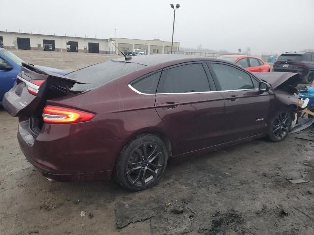 2018 Ford Fusion SE Hybrid