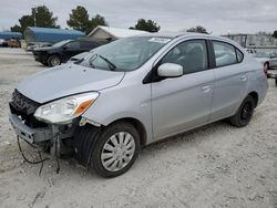 Mitsubishi salvage cars for sale: 2017 Mitsubishi Mirage G4 ES