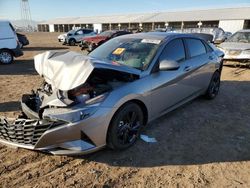 Salvage cars for sale from Copart Phoenix, AZ: 2023 Hyundai Elantra Blue