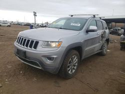 Jeep Grand Cherokee salvage cars for sale: 2016 Jeep Grand Cherokee Limited