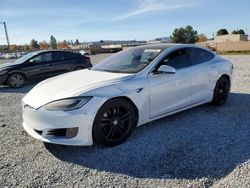 Salvage cars for sale from Copart Mentone, CA: 2017 Tesla Model S