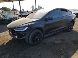 Salvage cars for sale at San Diego, CA auction: 2017 Tesla Model X