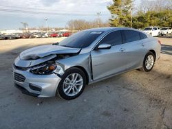 Salvage cars for sale at Lexington, KY auction: 2018 Chevrolet Malibu LT