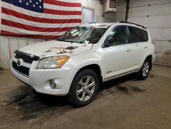 Salvage cars for sale from Copart Lyman, ME: 2010 Toyota Rav4 Limited