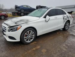 Salvage cars for sale at Columbia Station, OH auction: 2015 Mercedes-Benz C 300 4matic