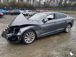 Salvage cars for sale at Waldorf, MD auction: 2018 Audi A5 Premium Plus