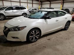 Nissan salvage cars for sale: 2017 Nissan Maxima 3.5S