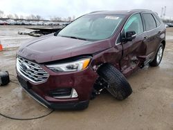 Vehiculos salvage en venta de Copart Pekin, IL: 2020 Ford Edge SEL
