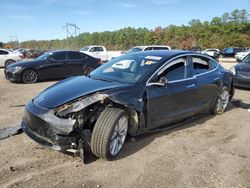 Salvage cars for sale from Copart Greenwell Springs, LA: 2018 Tesla Model 3